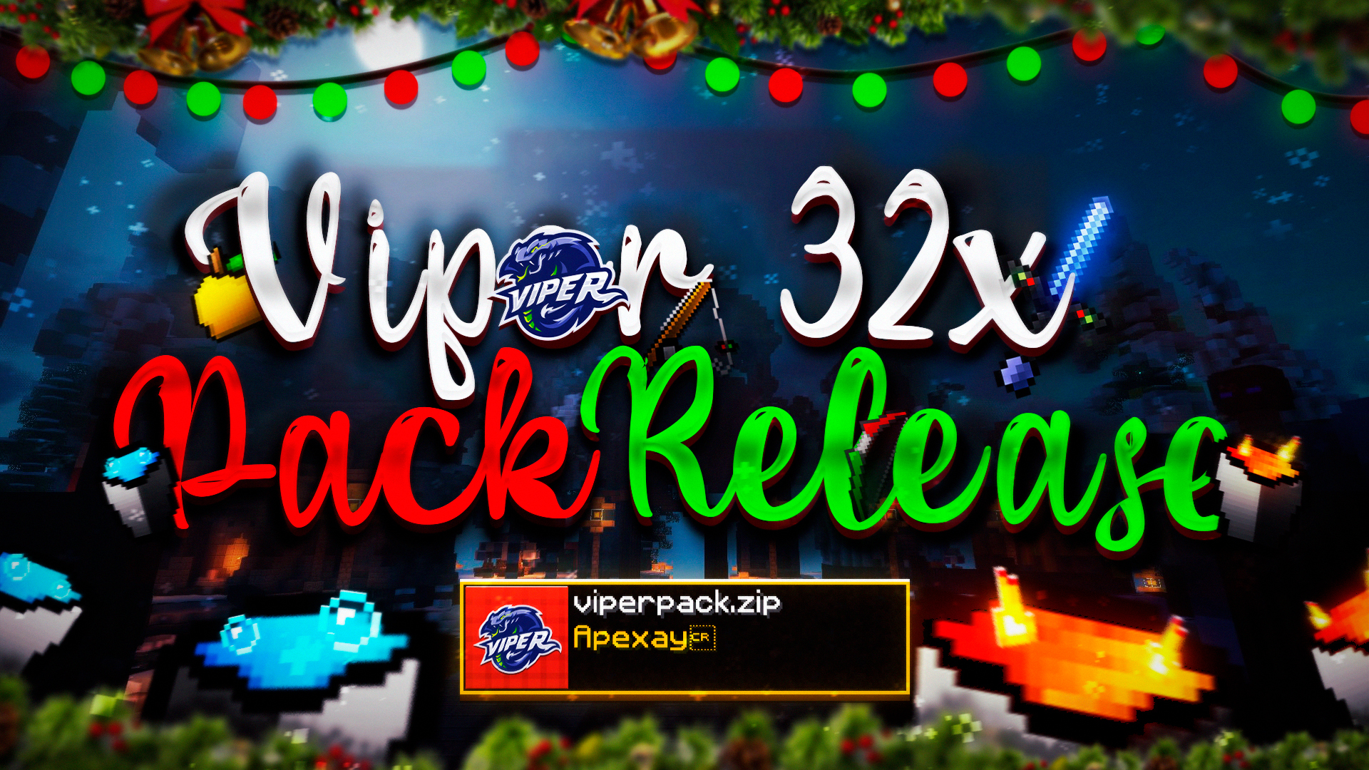 Viper Christmas Pack 32x by Apexay on PvPRP